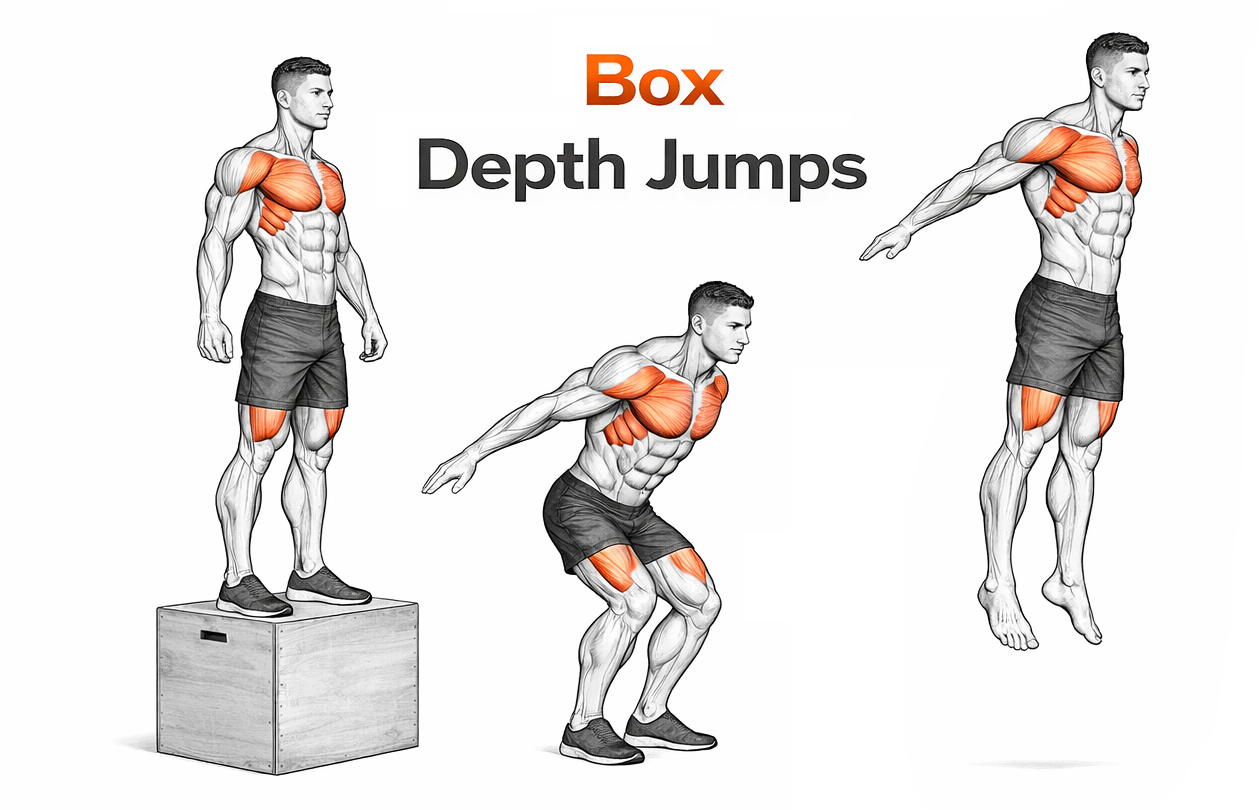 Box Depth Jumps illustration