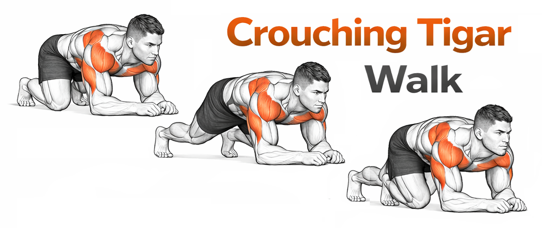 Crouching Tiger Walk illustration