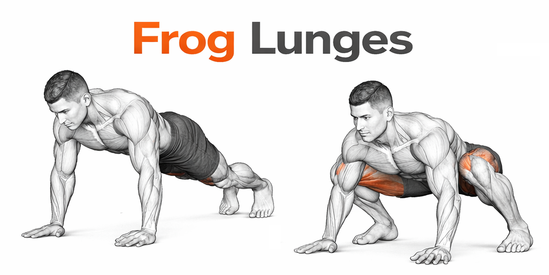 Frog Lunge illustration