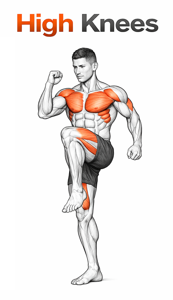 High Knees illustration