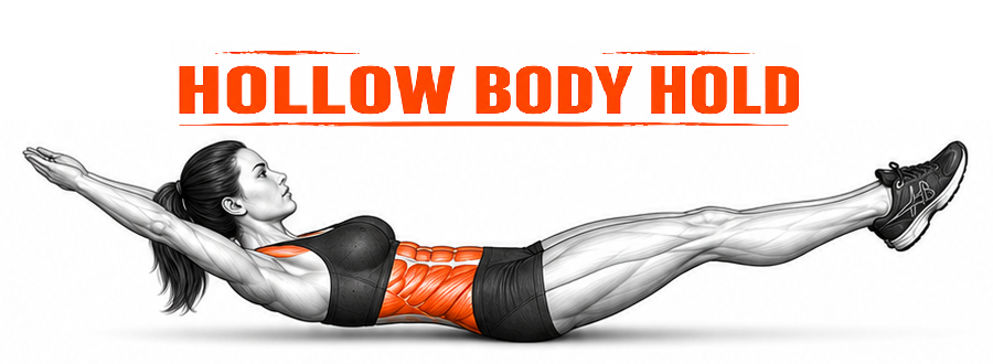 Hollow Body Hold illustration