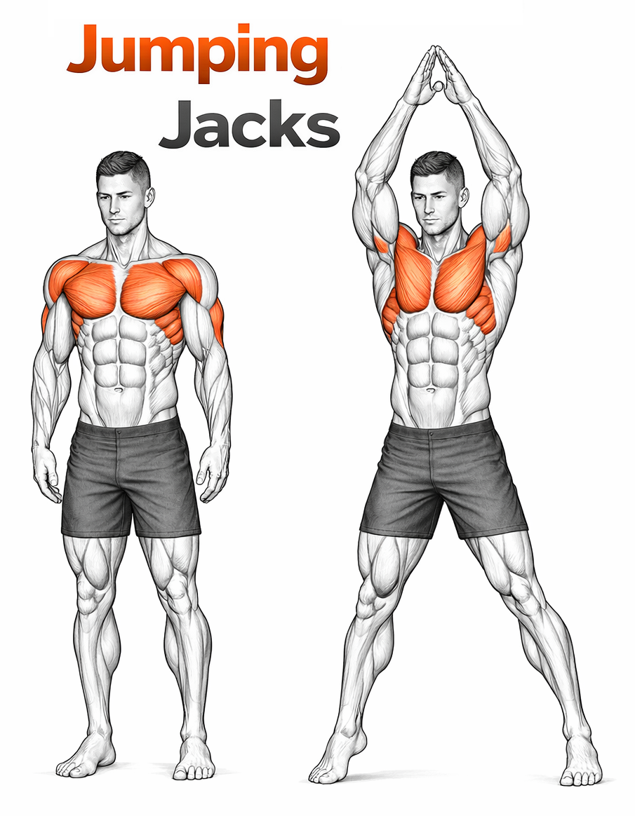 Jumping Jacks illustration