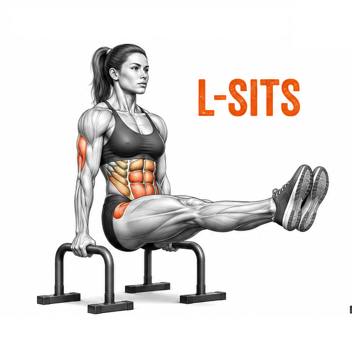 L-Sits illustration