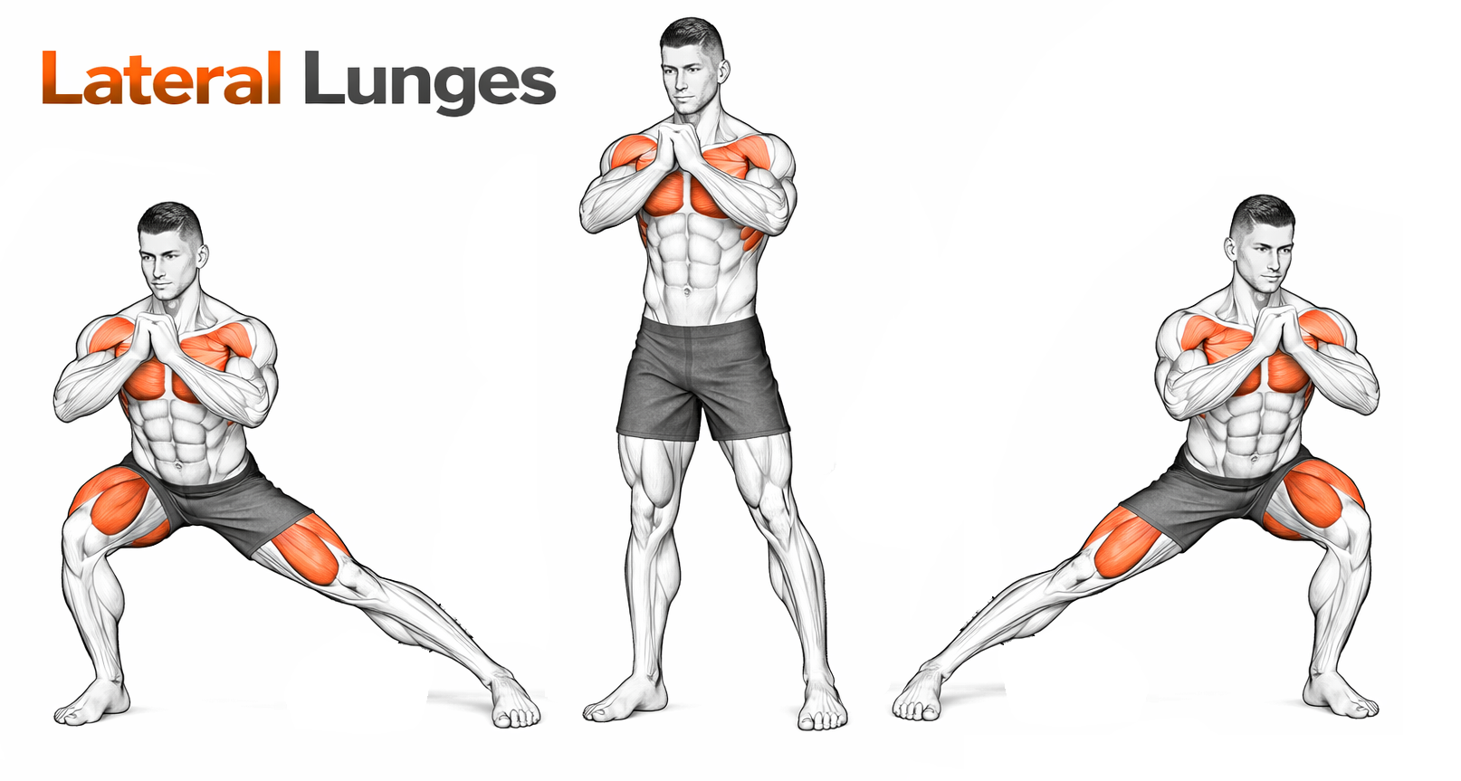 Lateral Lunge illustration
