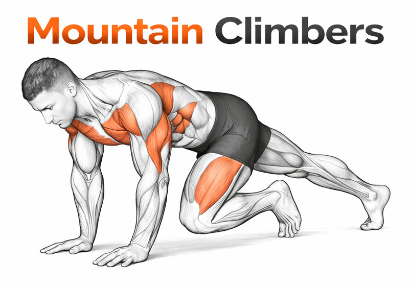 Mountain Climbers illustration