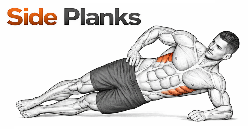 Side Planks illustration