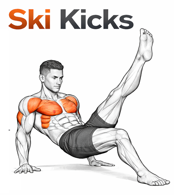 Ski Kicks illustration