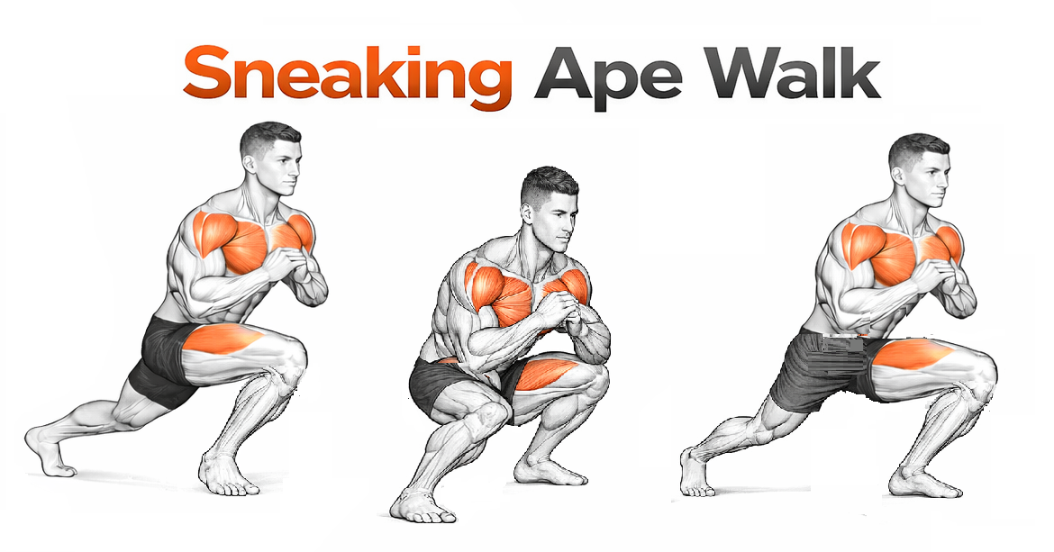 Sneaking Ape Walk illustration