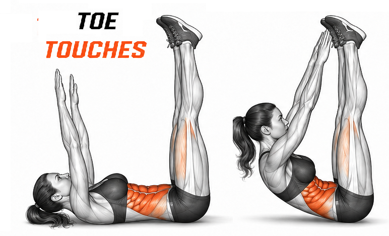 Toe Touches illustration
