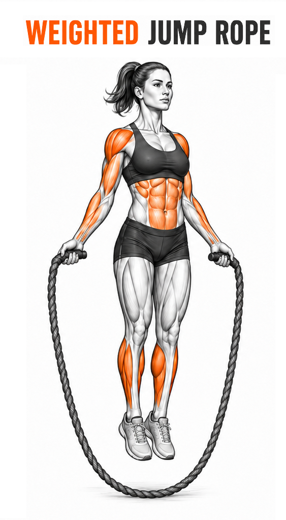 Weighted Jump Rope illustration
