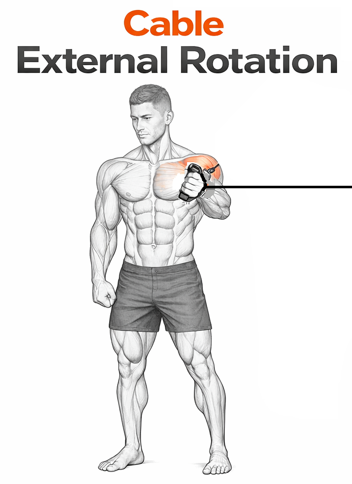 Cable External Rotation illustration