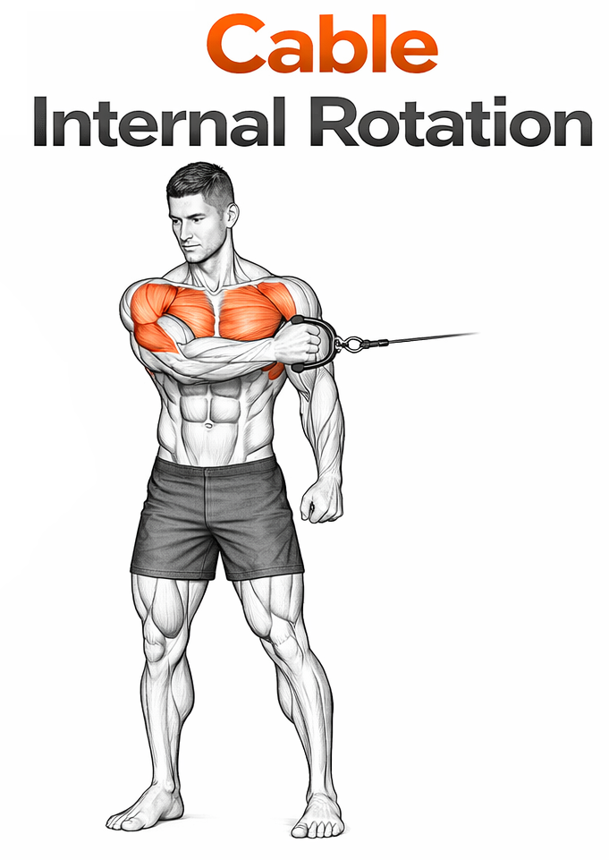 Cable Internal Rotation illustration