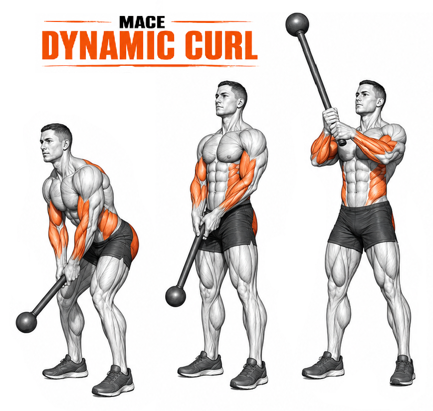 Mace Dynamic Curl illustration