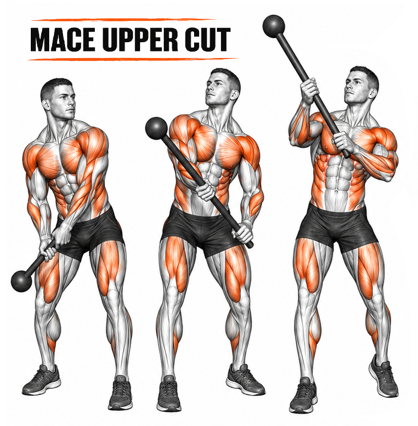 Mace Upper Cut illustration