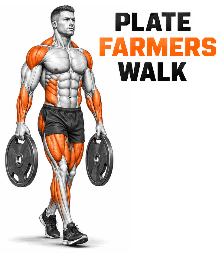 Plate Farmers Walk illustration