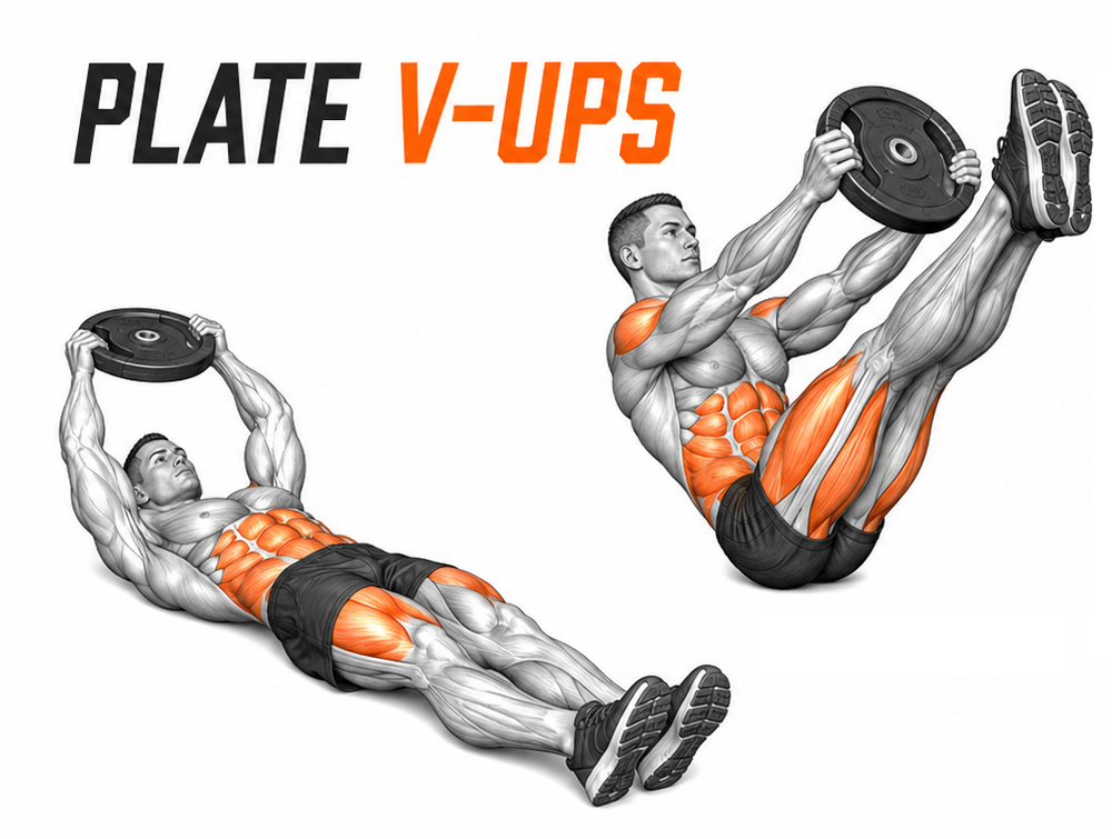 Plate V-Ups illustration