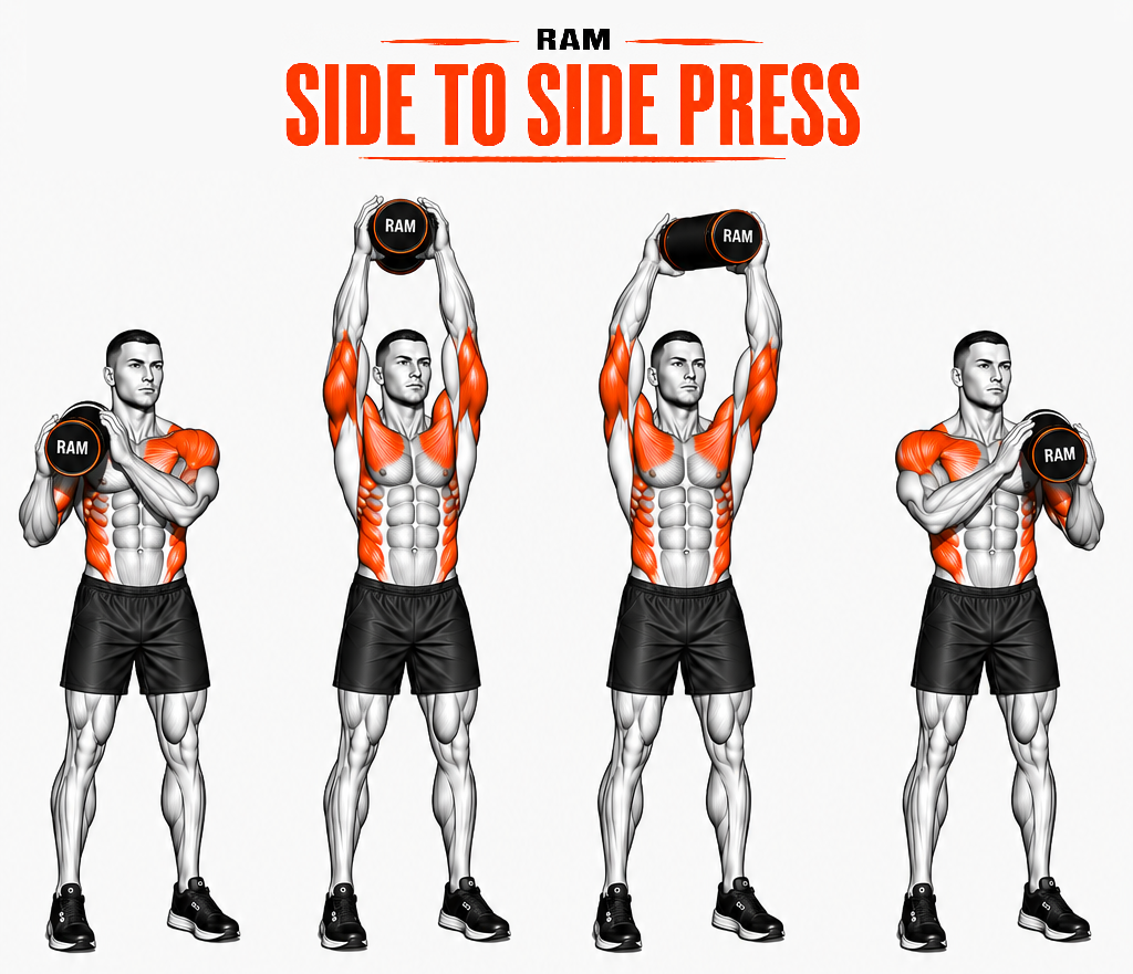 RAM Side to Side Press illustration