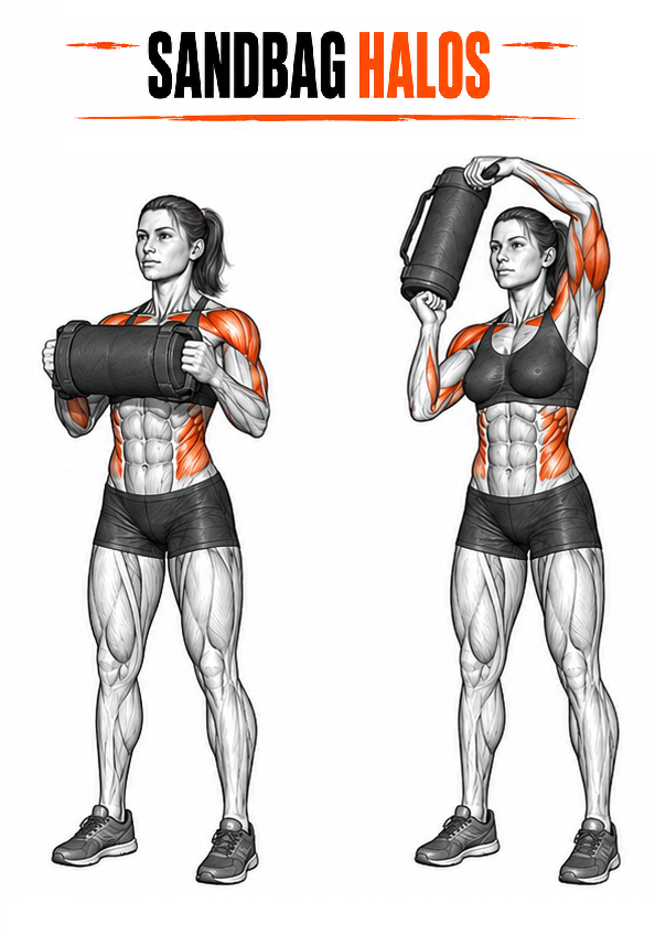Sandbag Halos illustration