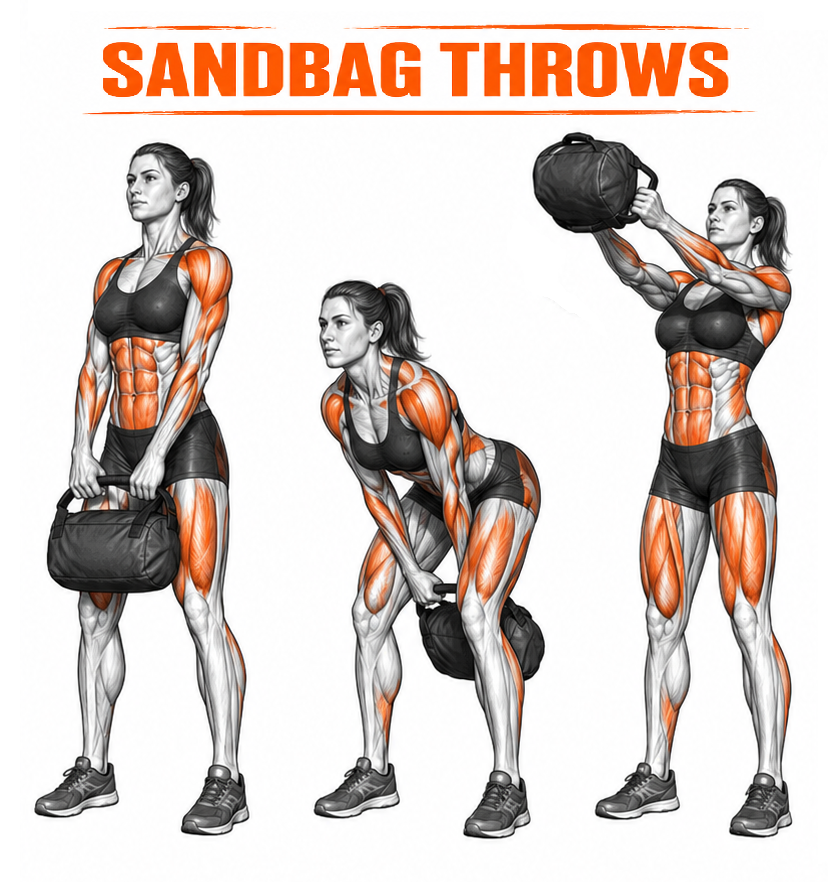 Sandbag Throws illustration