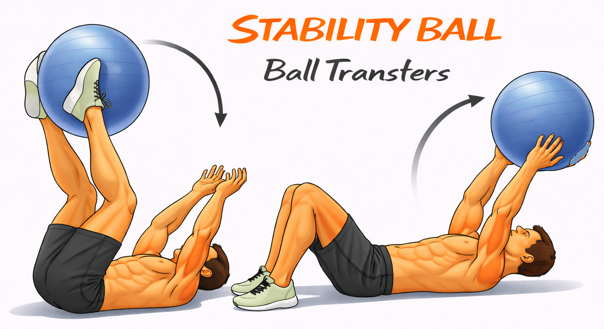 Stability Ball Transfer illustration