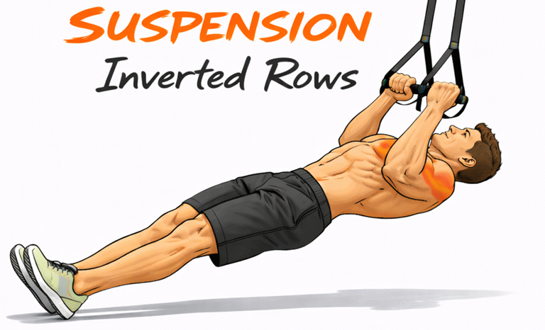 Suspension Inverted Rows illustration